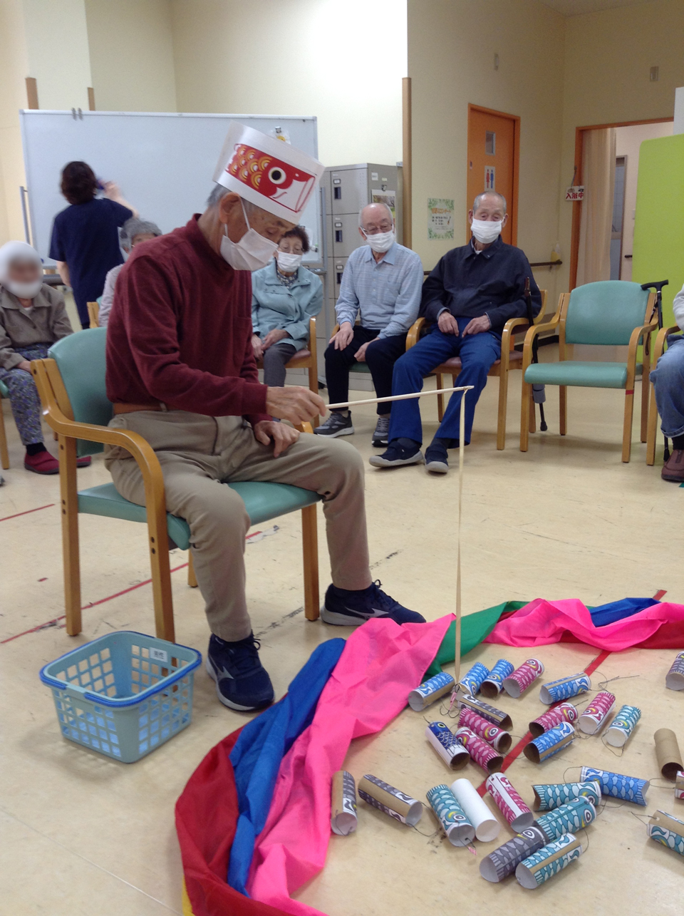 レクリエーション〜鯉のぼり釣り〜